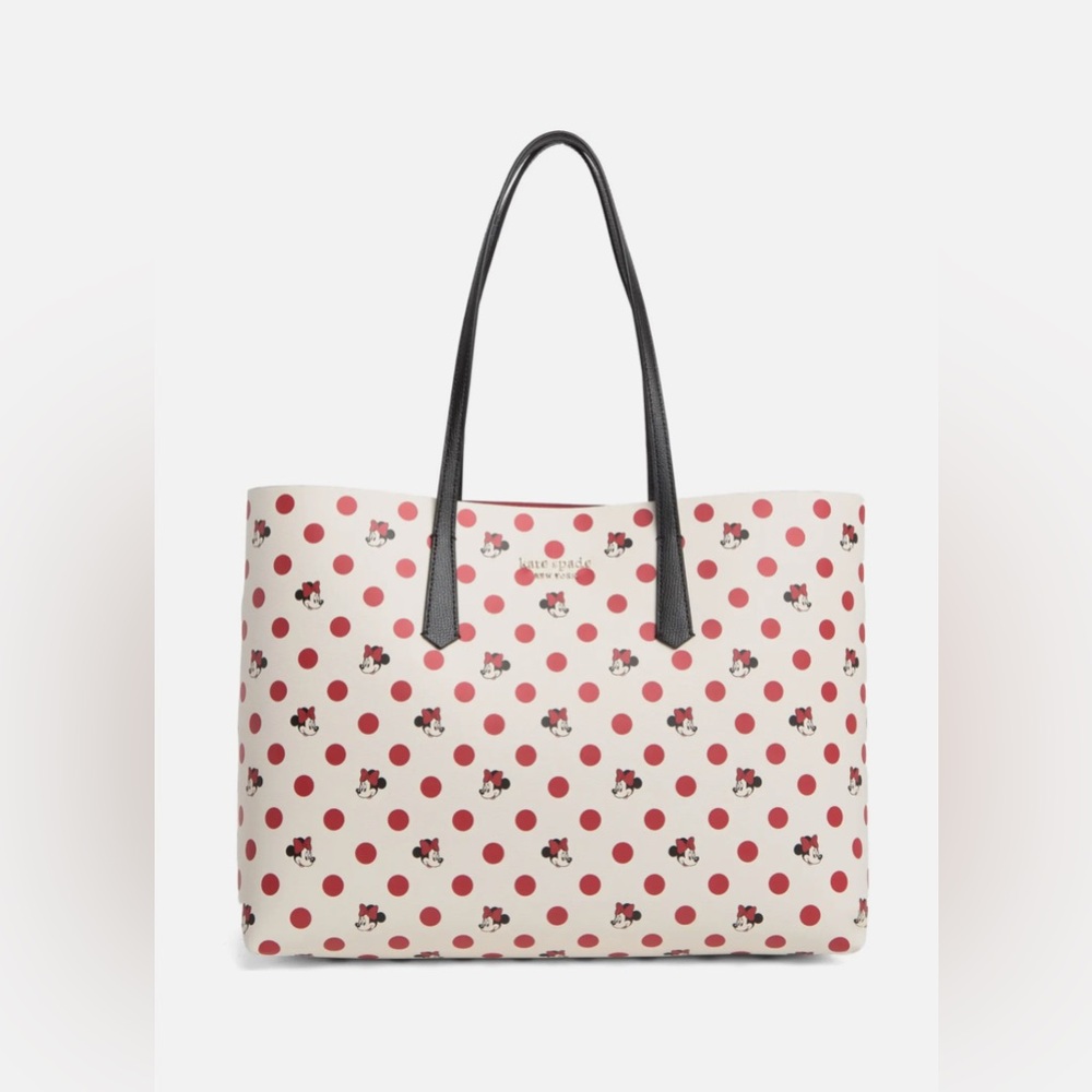 Limited Edition Disney Kate Spade Polka Dot Tote Bag